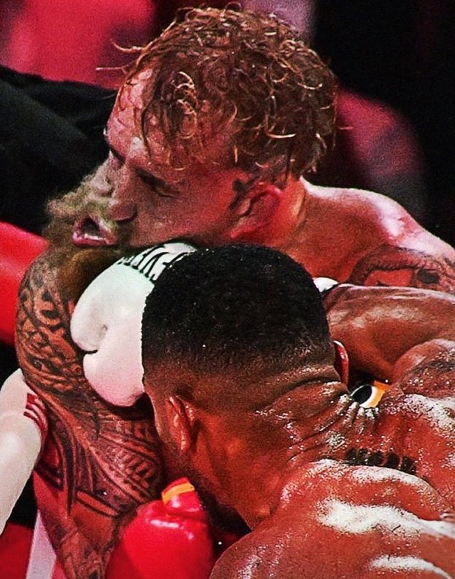 Jake Paul Getting Rocked in the Fucking Jaw by Anthony Joshua, 2025