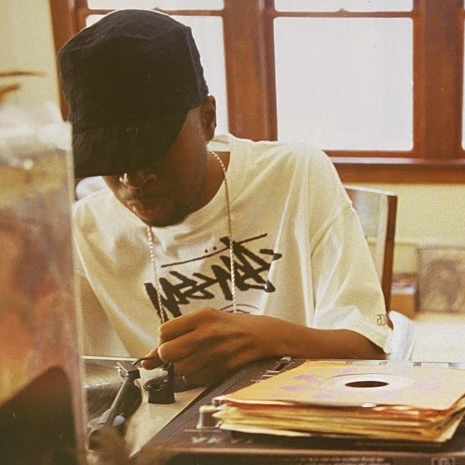 J Dilla On a Turntable Setup, Date Unknown
