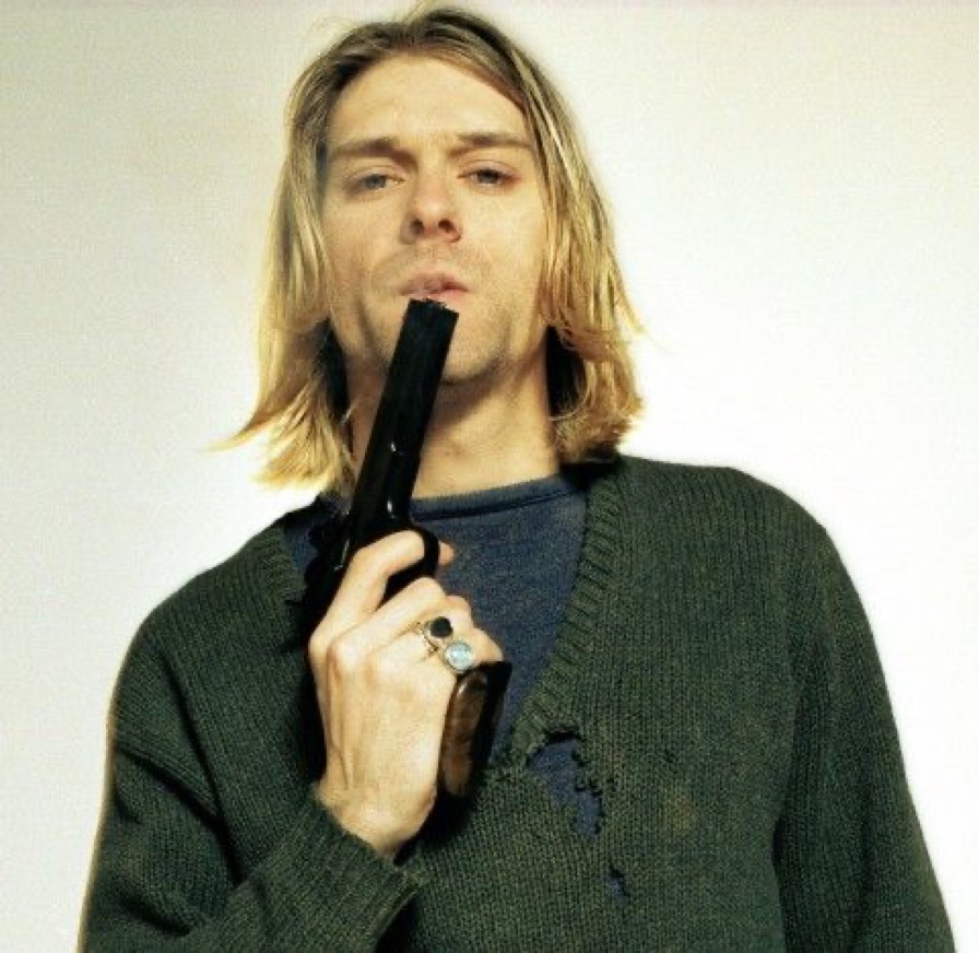 Kurt Cobain at Nirvana's Final Photoshoot in Paris, 1994