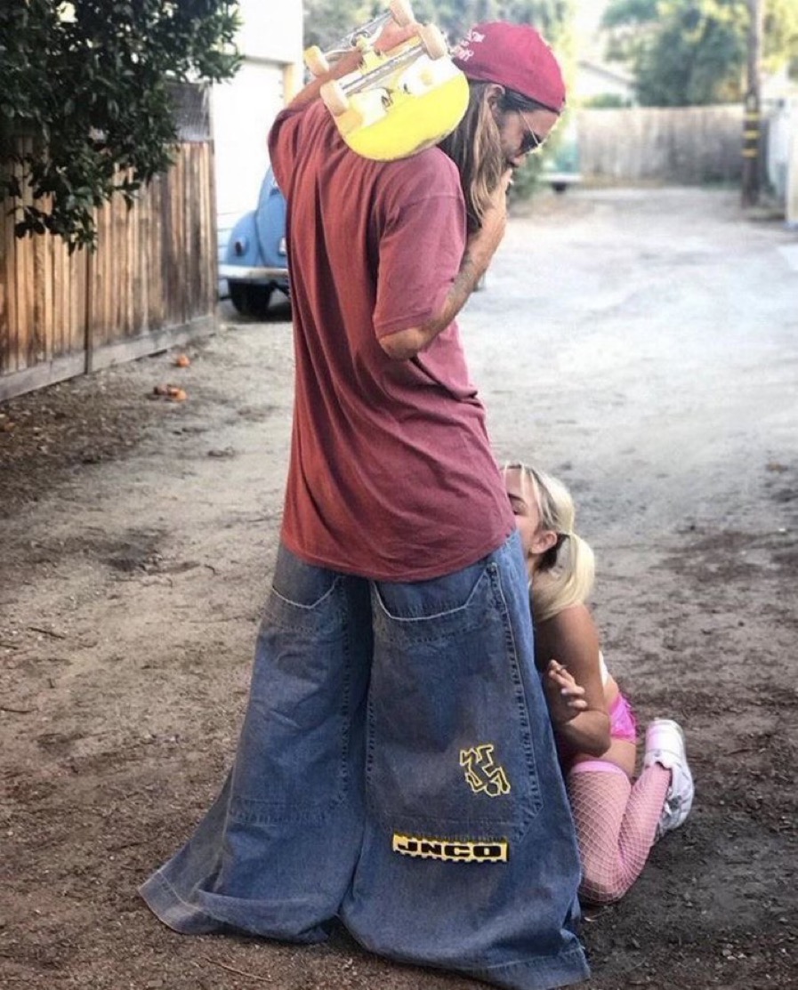 A Fake Ad for JNCO Jeans, Date Unknown
