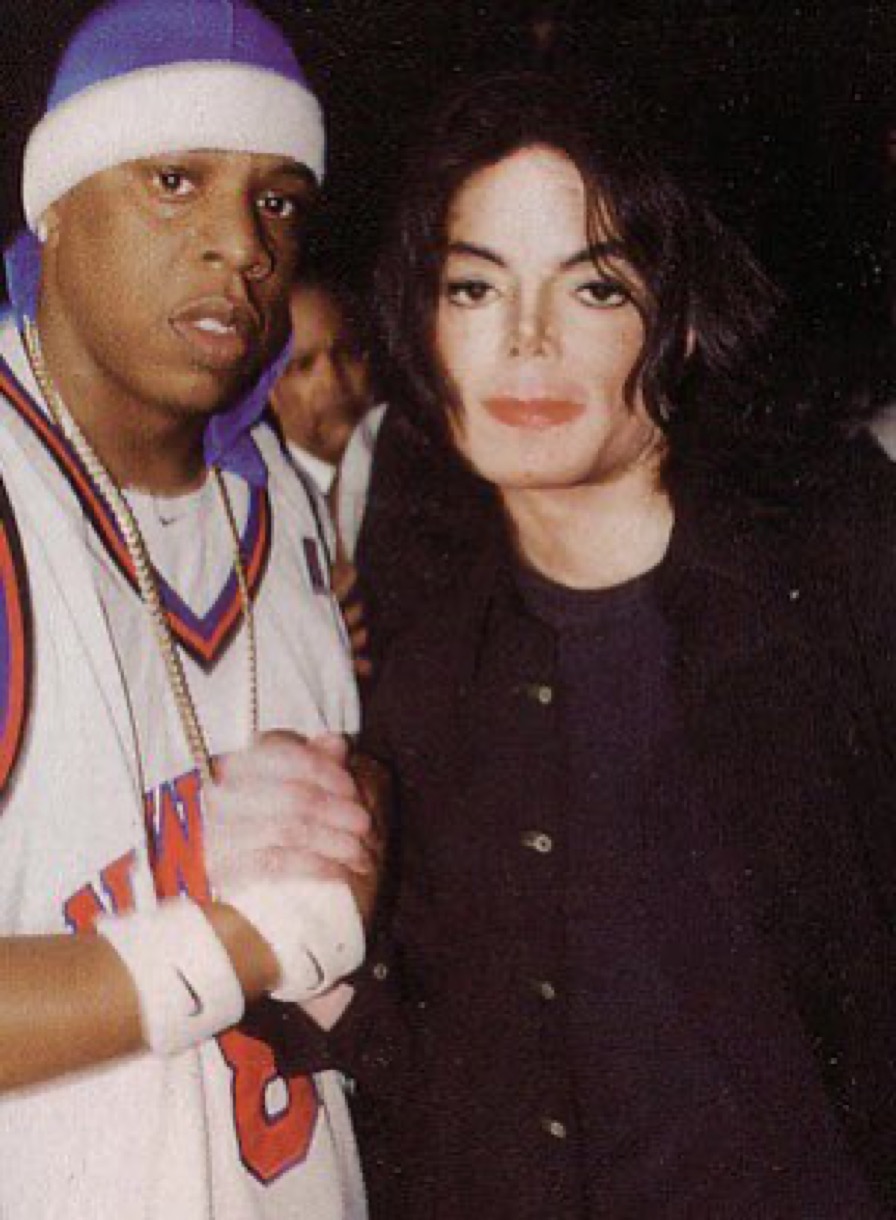 Jay-Z Bringing Out Michael Jackson for a Concert, 2001