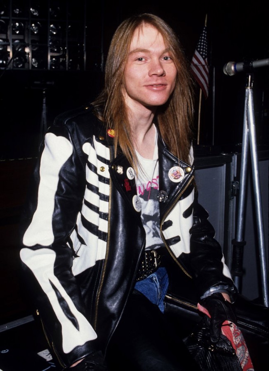 Axl Rose by Kevin Mazur, 1987